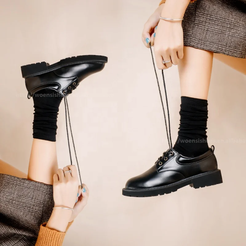 2025 latest fancy customized factory black school shoes women dress shoes ladies pumps shoes