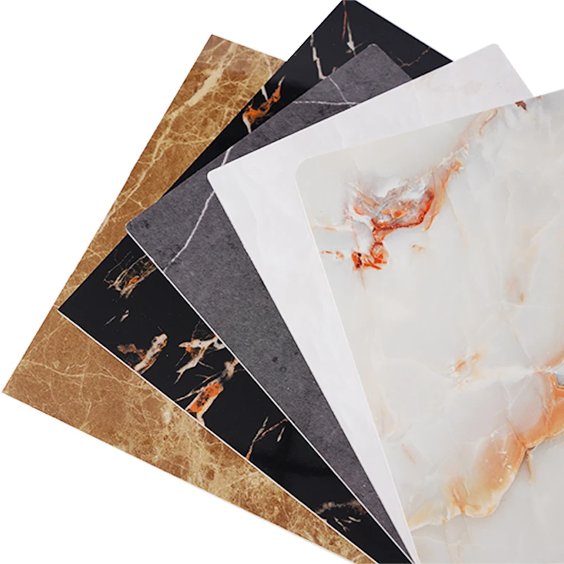 Custom Waterproof Moisture Proof Flex 3Mm Plastic Waterproof 4*8 Uv Marble Sheet