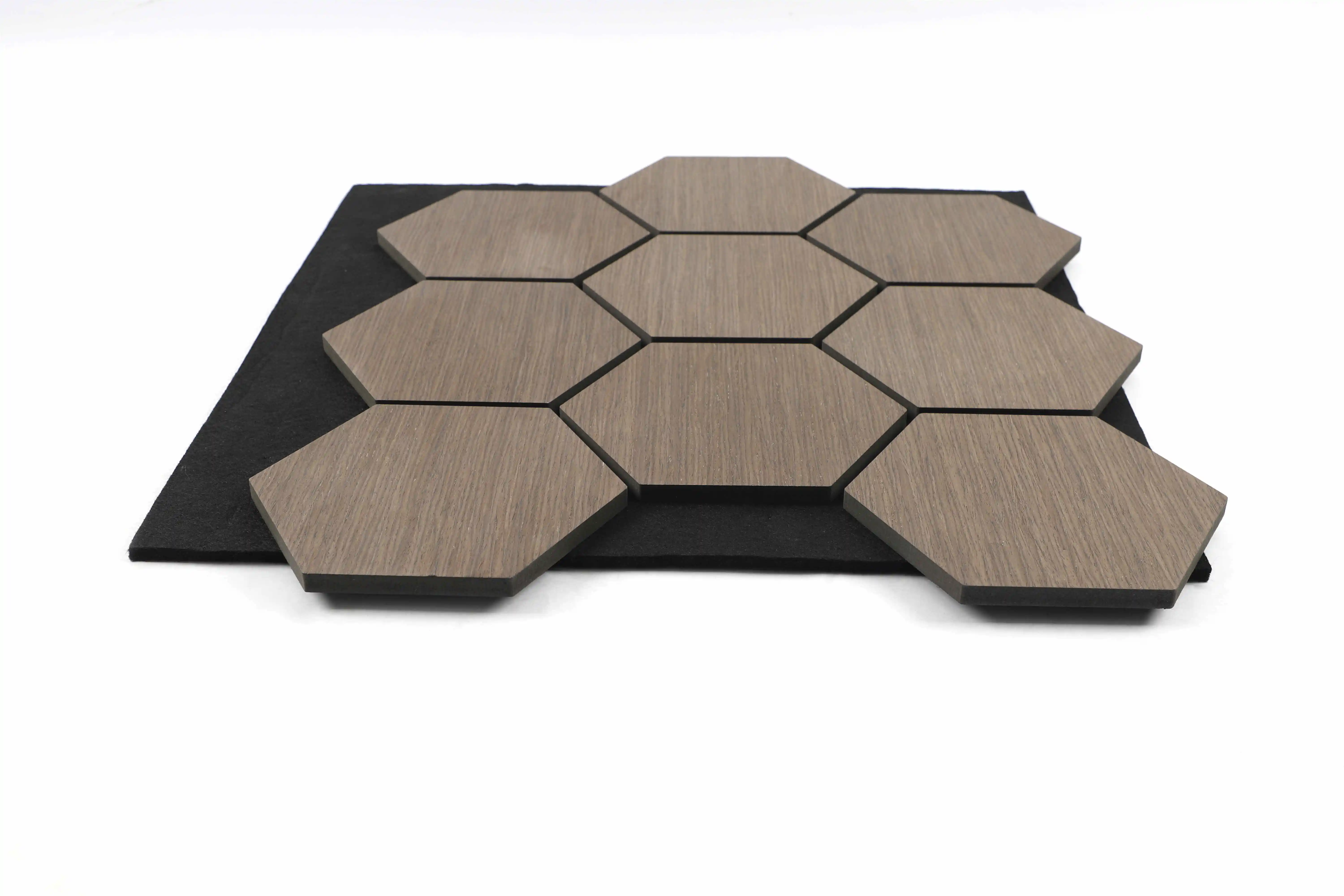 600*600mm MDF Acoustic Panels Meeting Room Soundproof Panels High Quality for 21mm Thick Sound Insulation Wall Panels for Office