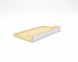 Wooden kids bed product birch plywood kids furniture children trundle bunk beds