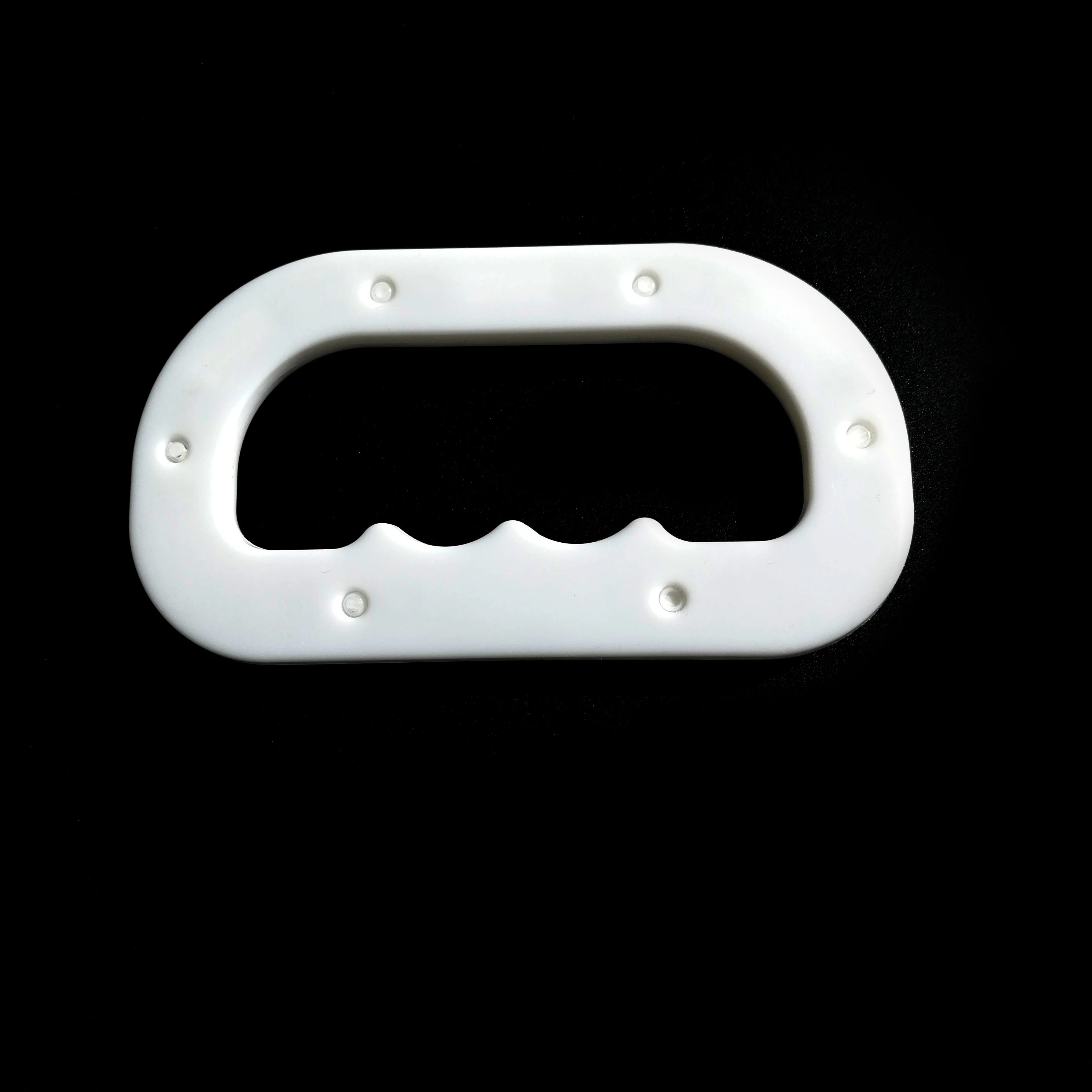 
plastic carry handle for rice pouch packing doypack bag 