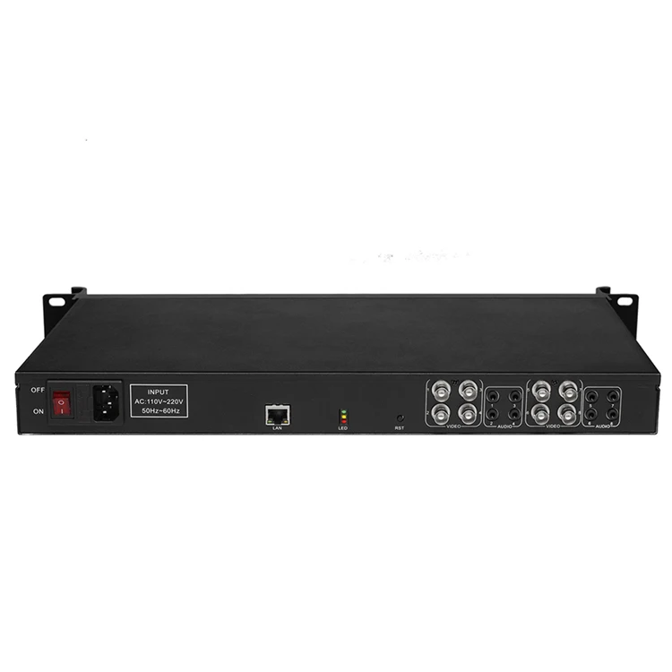 Haiwei mpeg4 8 channel CVBS AV encoder iptv encoder h264 ahd digital video streaming encoder iptv converter