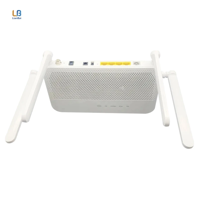 Заводская цена, двухдиапазонный Catv Onu Gpon Onu 4GE + 1usb + 1tel + catv + 2,4g и 5g hw Eg8247w5