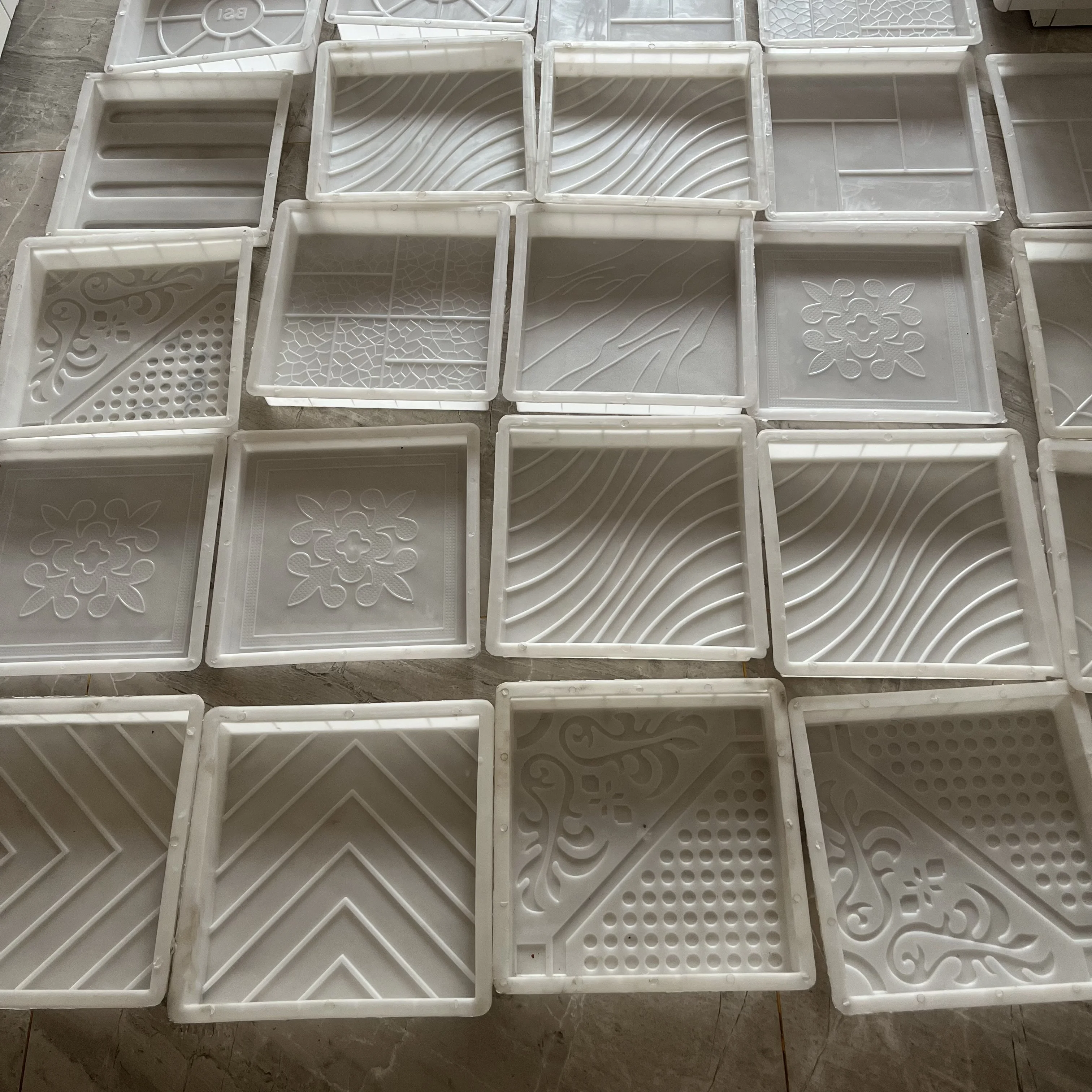 Manufacturer plastic paving blocks moulds for make interlocking concrete paver