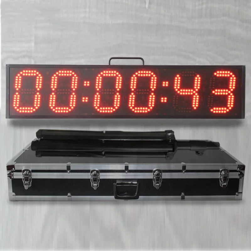 Метка Диапазона UHF RFID для марафона на открытом воздухе оборудование 6 цифр Спортивные Гонки систему синхронизации таймер часы для занятий спортом