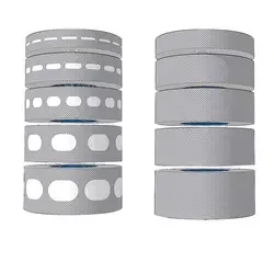 Нетканая полинастенная полипропиленовая серая дышащая лента для полых ПК