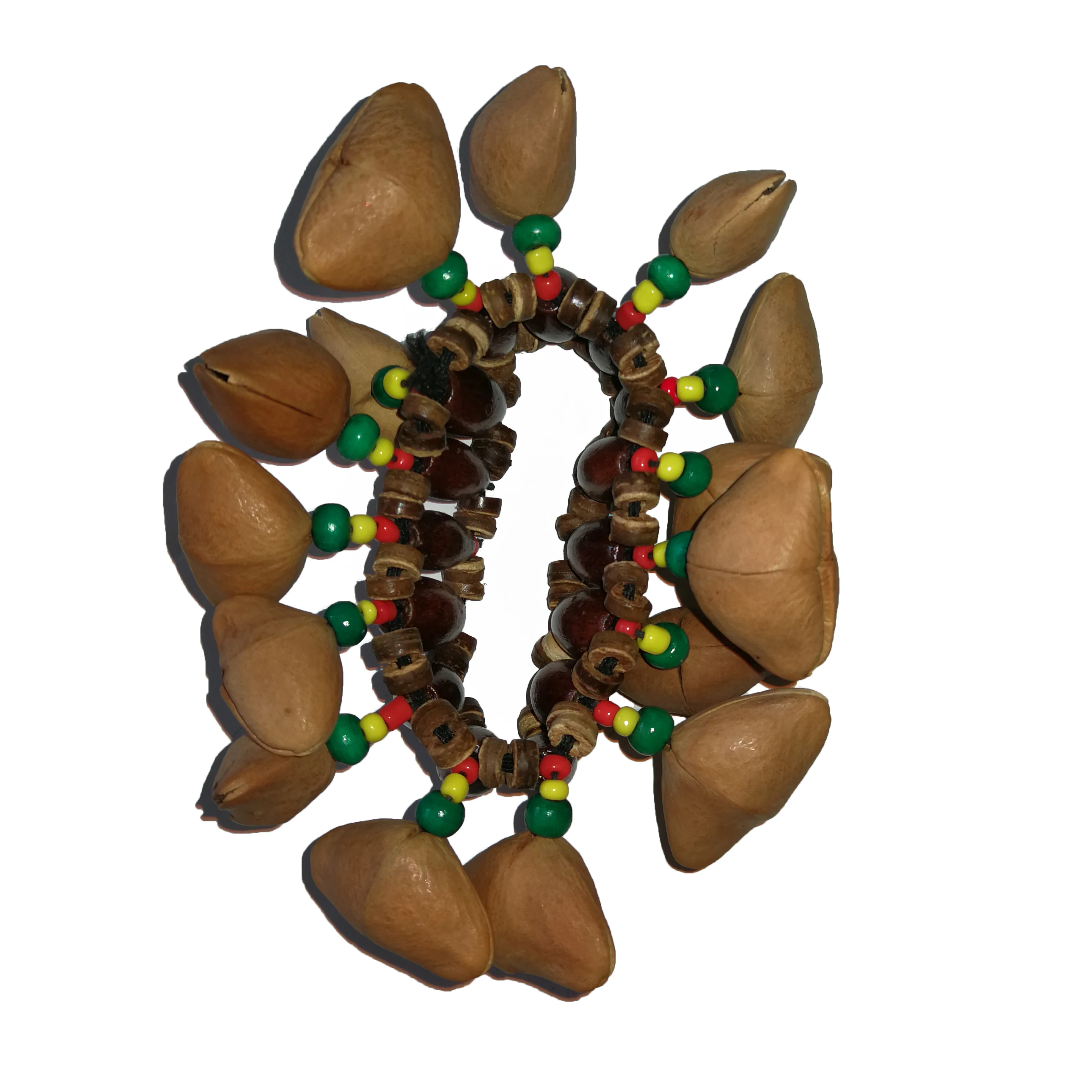 
Wholesale music Instrument hand bell for African drums African tambourine percussion instruments Percussion bracelet 