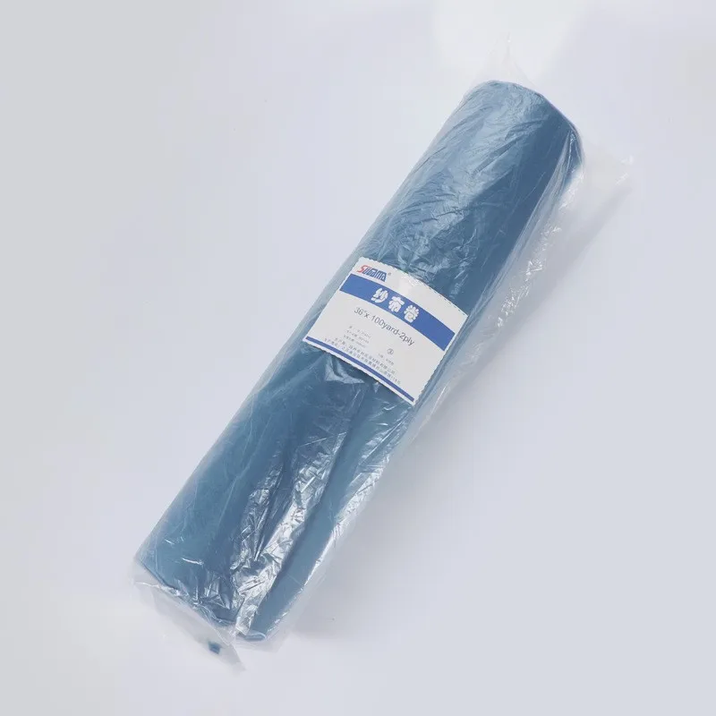 100% cotton different sizes medical gauze jumbo roll 1.50kg