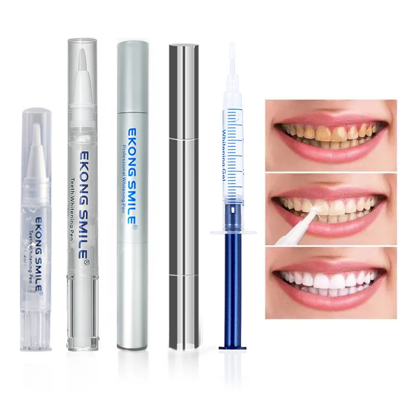 Teeth Whitening Gel USA Market Hot Sale Carbamide Peroxide 3ml Teeth Whitening Gel Syringe
