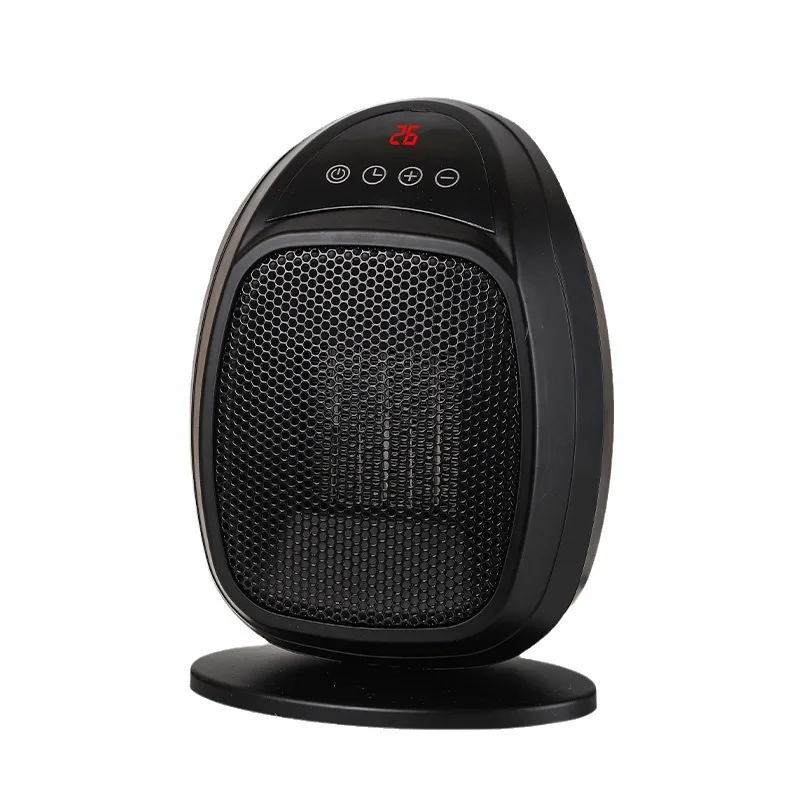 Portable 1000W PTC Ceramic Household Heating Fan Customization Small Vertical Hot Air Heater Electric Desktop PTC Heater