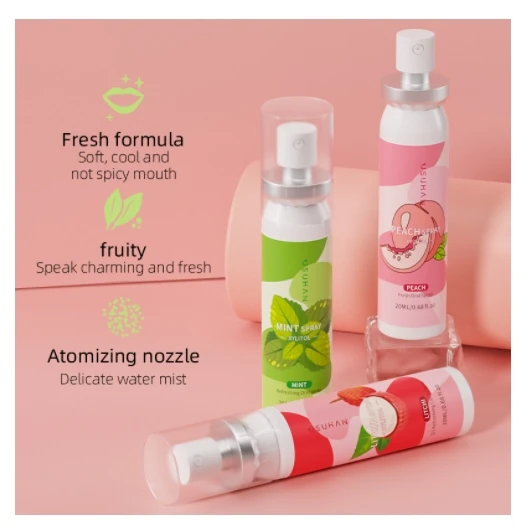 Health oral care spray bad breath fresh dental mouth freshener perfume sprayer remove odor