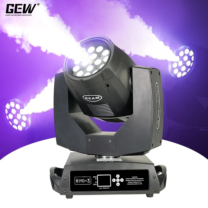 The Latest Design Best Selling 1800W DMX Controlled Moving Head Wash LED Par Light Fog Machine For Event Stage