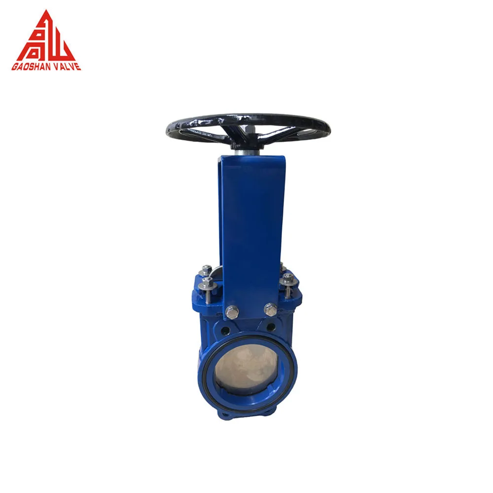 Knife Gate Valve Bi-directional Pneumatic Knife Gate Valve For Slurry Penstock