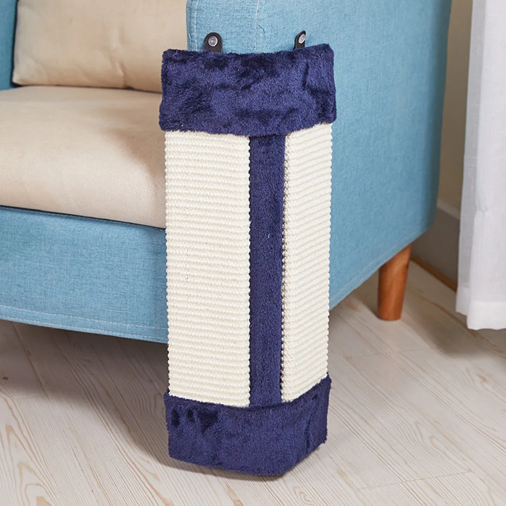 Cat Wall Corner Scratcher, Furniture Protector Kittens Scratch Board, Sisal Cat Scratching Pad