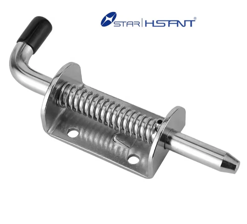 Stainless Steel Spring Bolt/trailer Van Truck Door Drawer Lock Latch Bolt Lock Auto Parts