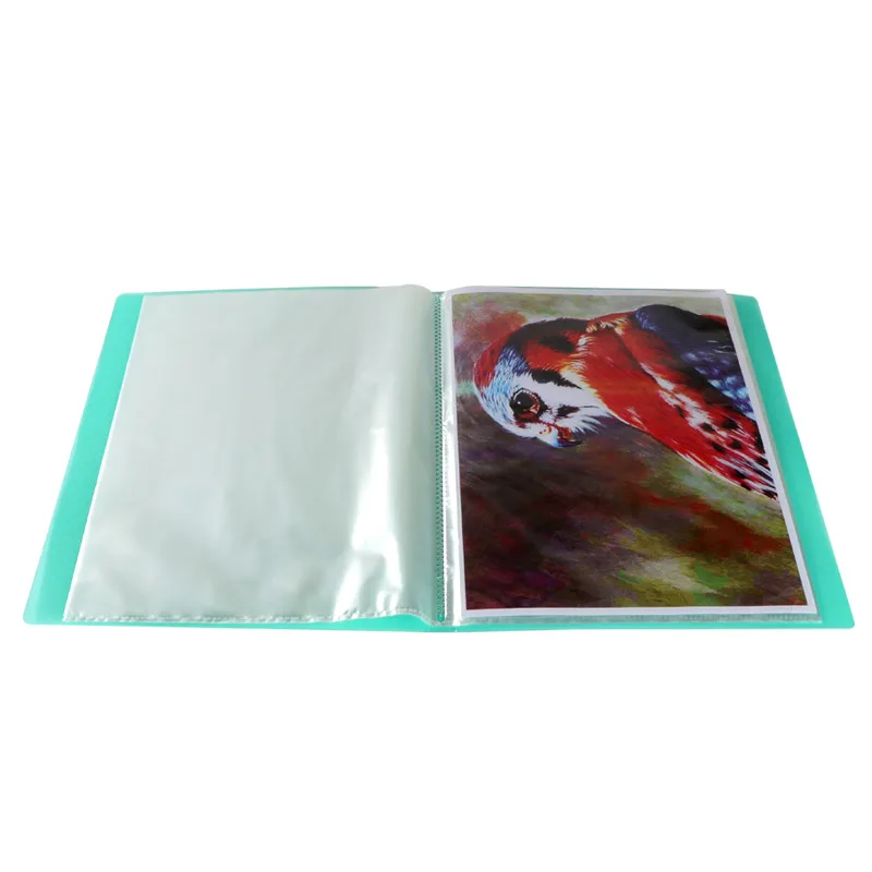 Customization PP Plastic Bookmarks A4 Clip Office Stationary File Cover Supplies Document File Folder