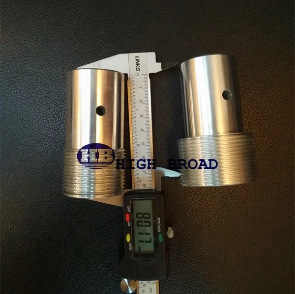 Boron Carbide Angle Nozzle with Outlet Angle 20 35 45 90 degree Coarse Thread 50mm