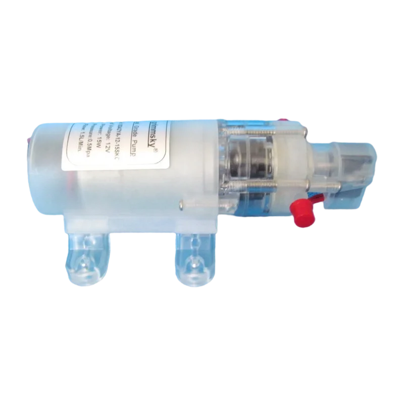 Grimmsky Very Quiet Non-toxic Tasteless Odorless 1.5L/Min 12V DC 15W Food Grade Liquid Transfer Pump