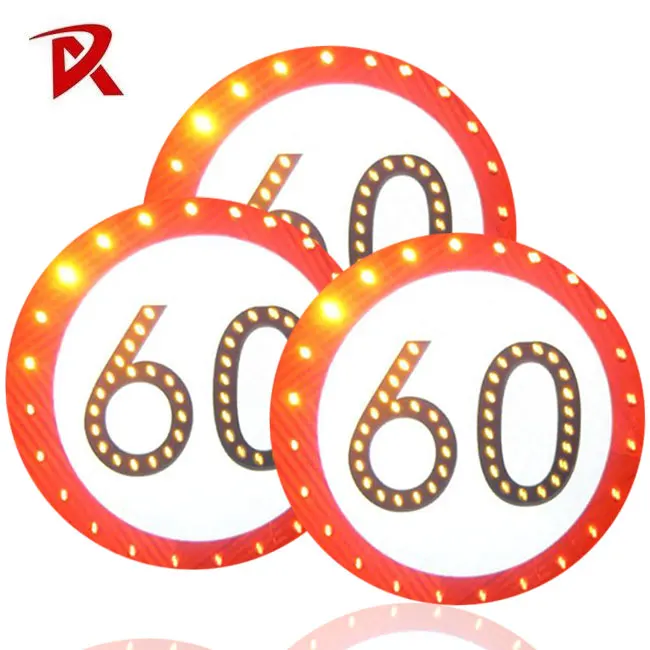 20 years manufacturer ROADSAFE traffic safety signal customized Traffic facilities solar traffic LED road sign