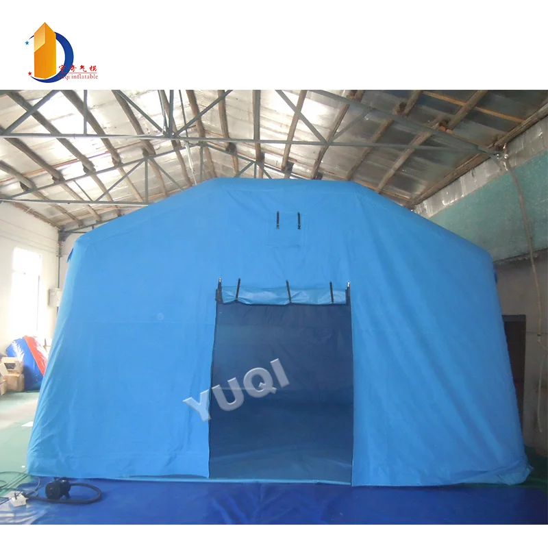 YUQI Custom Inflatable China Red Cross Medical Disaster Relief Outdoor Fire Tent