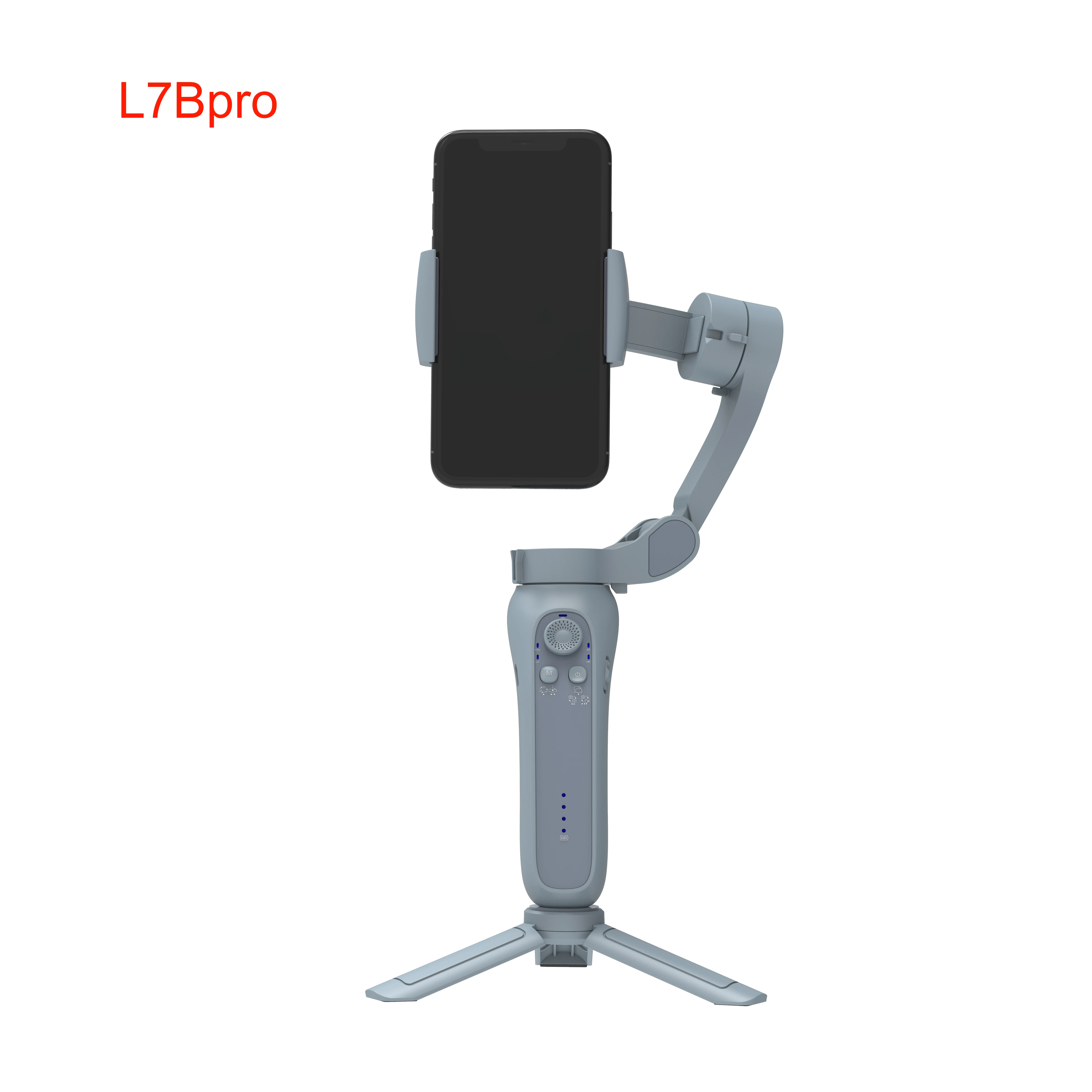 2021 newest small size handheld 3 axis foldable gimbal phone stabilizer with APP function
