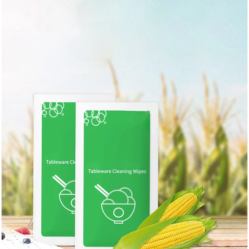 Custom Household Kitchen Wet Wipes Multi functional Kitchen Oil and Dirt surface Cleansing Kitchen Tableware Wipes