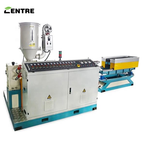 SY-HSPVC PE Single Wall Corrugated Pipe Machine for Making The Electric Wire Sheath