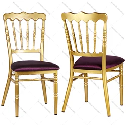 Hangmei мебель для отеля, Высококачественный Свадебный металлический Штабелируемый Банкетный стул chiavari