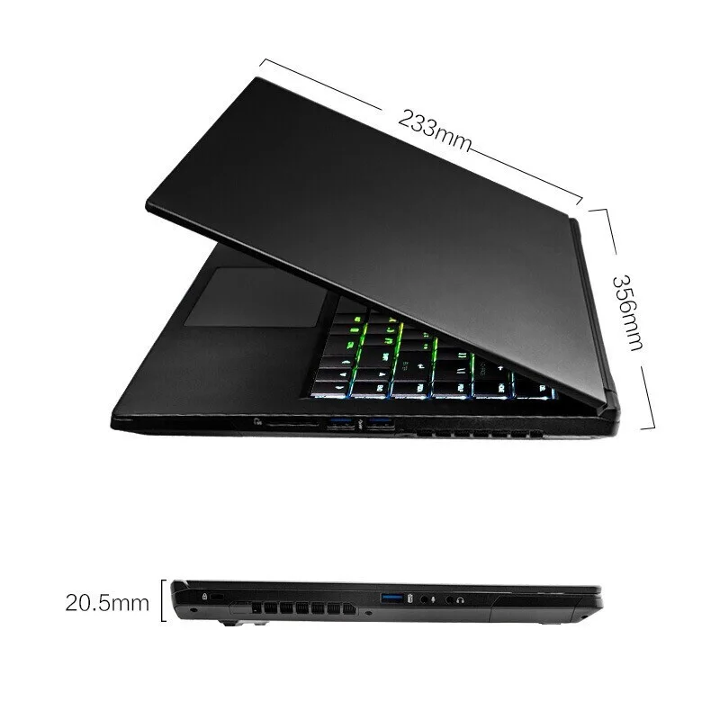 Ipason 2021 Newest P2 Gaming Laptop 15.6 inch 9th Gen Intel Core i7 9750H Rtx2070S Gpu 16g Ram 1T NVME 144Hz Gaming Laptop