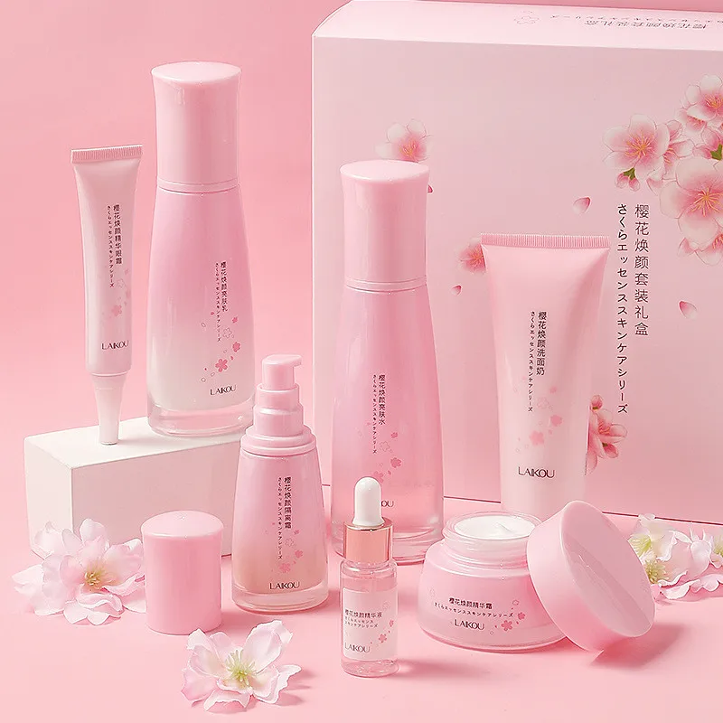 Personalized Skin Care Set Whitening Private Label Natural Custom Organic Skin Care Set For Girl Face Care