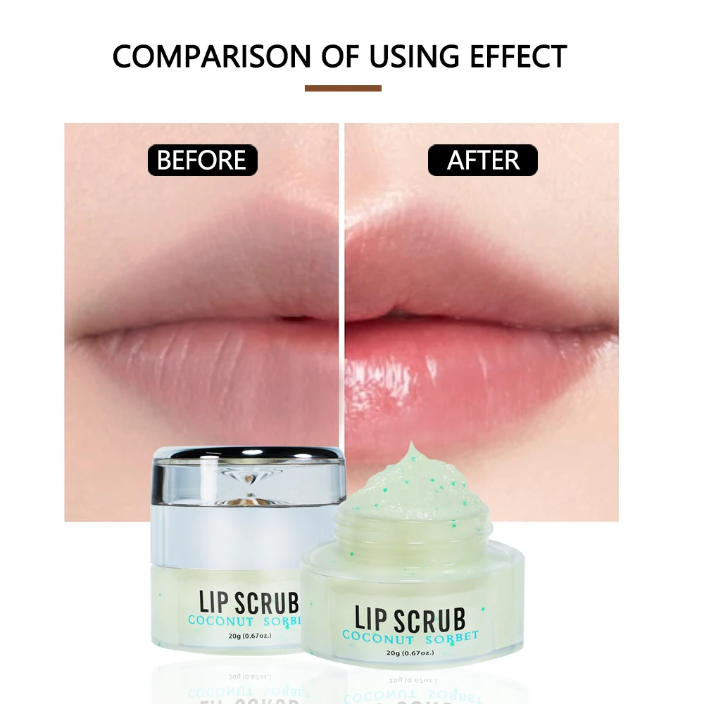 Wholesale Natural Ingredients Moisturize Lip Scrub Nourishing Anti-cracking Lip Care Exfoliating Sugar Lip Scrub For Women