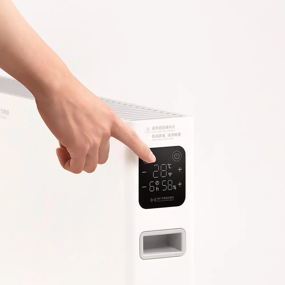 Электрический обогреватель Xiaomi Smartmi 1600 Вт ЭЛЕКТРИЧЕСКИЙ КОМНАТНЫЙ с управлением через приложение подходит для конвекционного электрического обогревателя 10-15 квадратных