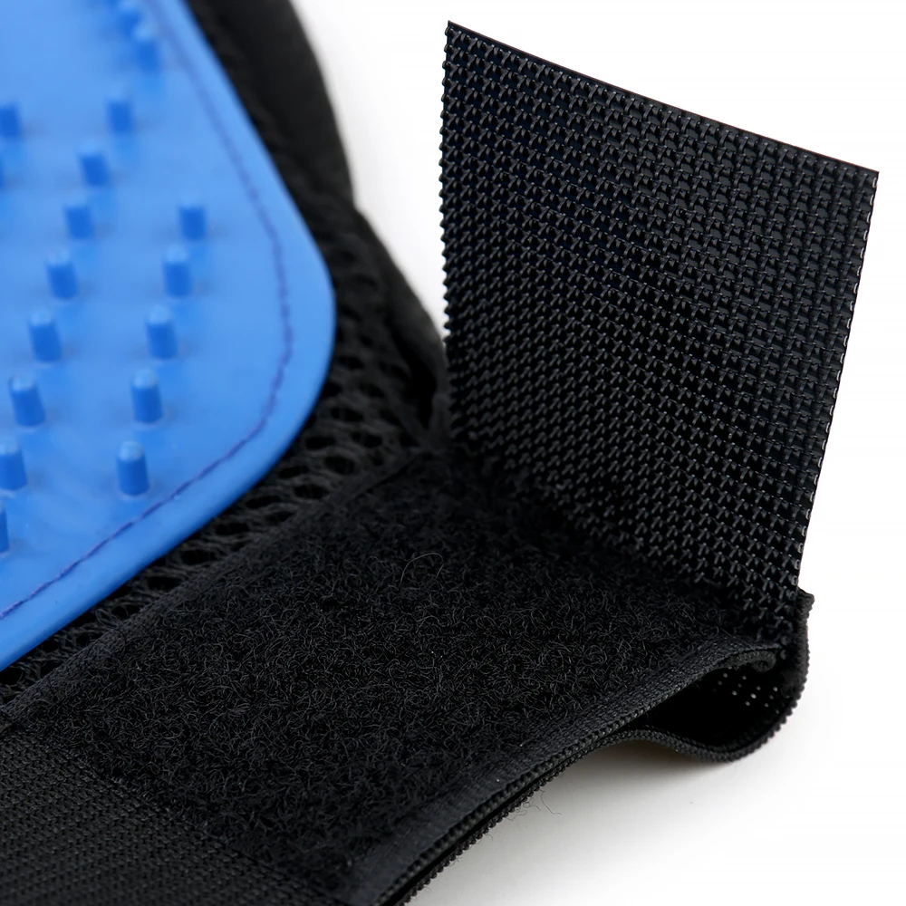Free Sample Pet Grooming  Gloving pet Cleaning Brush Rubber Five Fingers Pet Gloving