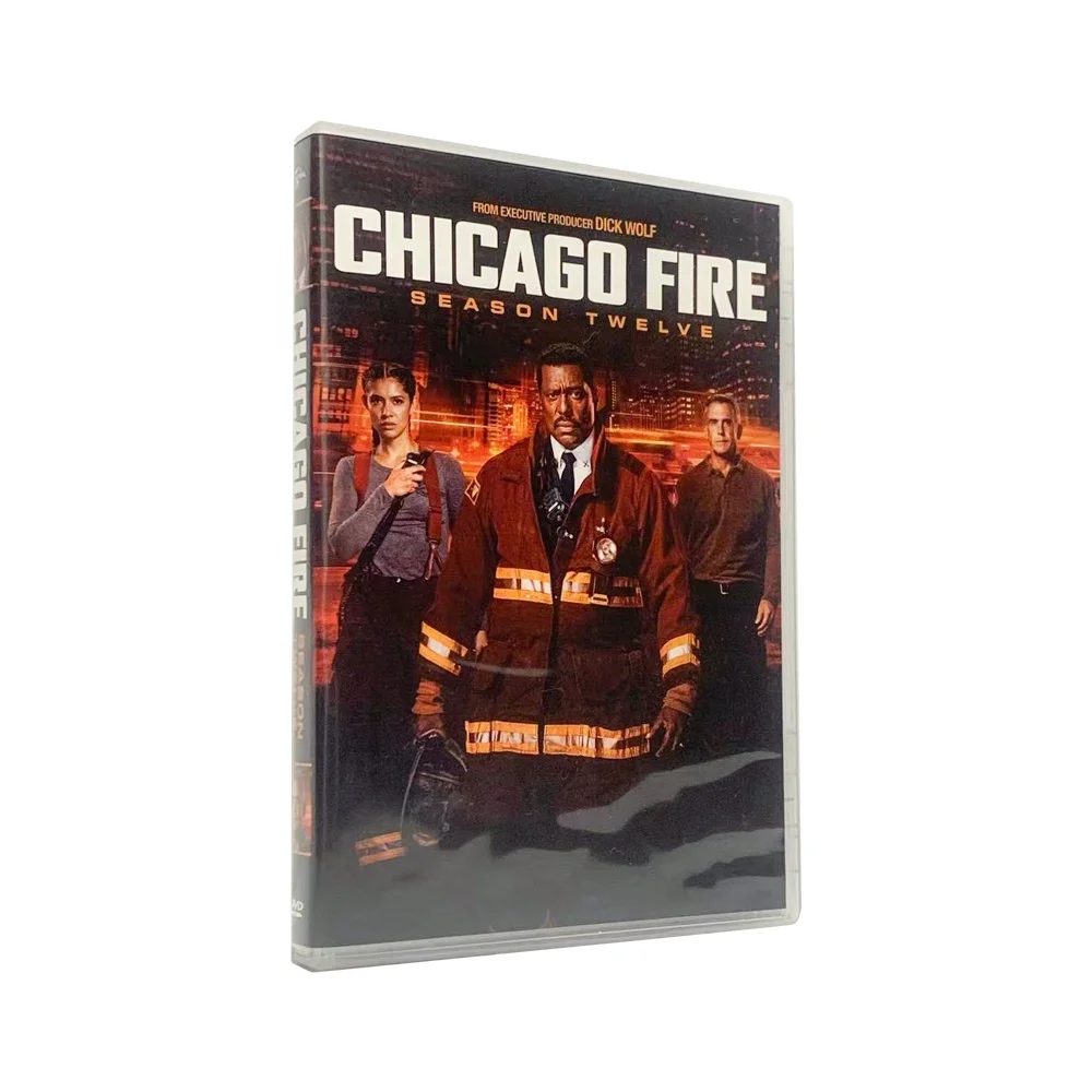 Заводская оптовая продажа Лидер продаж DVD-dvd-фильмы фильмы сериалы полный Chicago Fire season12 3DVD