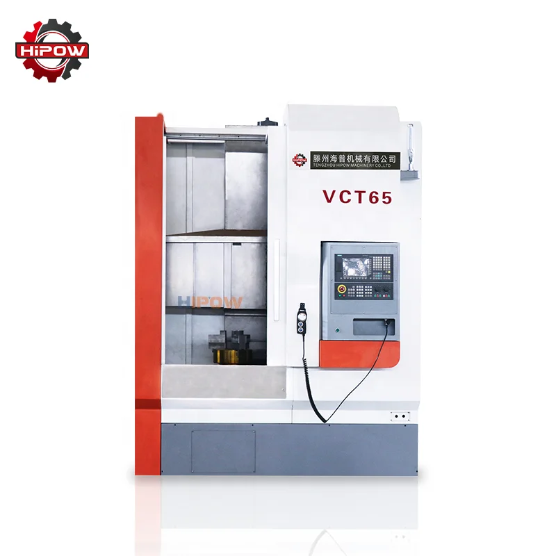 VCT65  vertical lathe machine arrival competitive pricecnc small siemens cnc lathe
