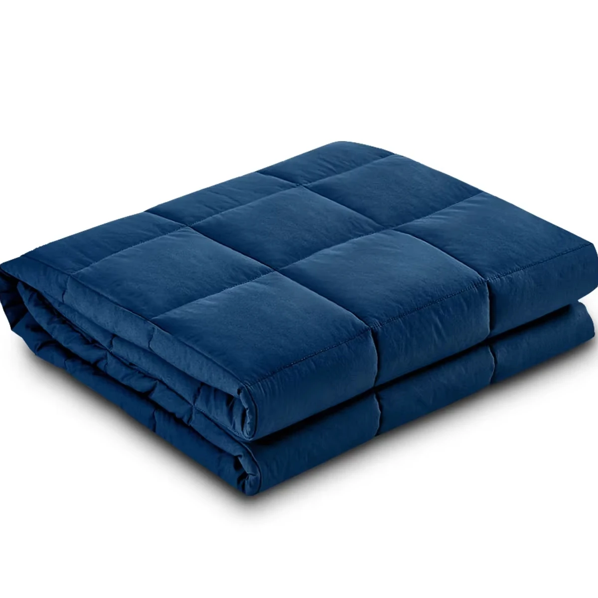 Лидер продаж 5-слойное тяжелое Сенсорное одеяло для взрослых серого цвета из хлопка и охлаждающего бамбука аутизма