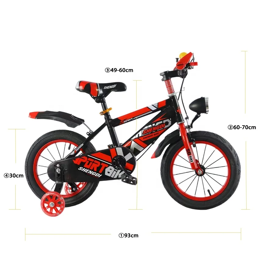 2024 newest model bicycle 12 14 16 18 inch with training kids bike children bicycle soft seat child cycle kids bicycle