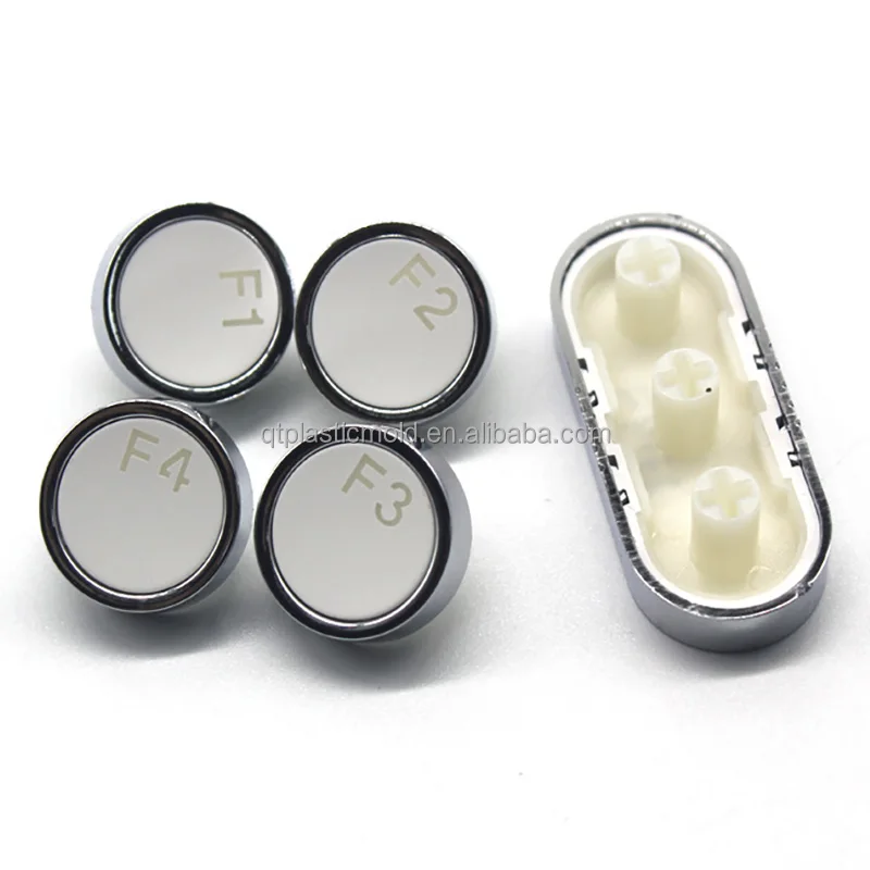 Пластиковые колпачки для ключей, трехцветные гальванизированные колпачки для ключей, колпачки для ключей в стиле ретро, стимпанк, люминесцентные колпачки для ключей из поликарбоната