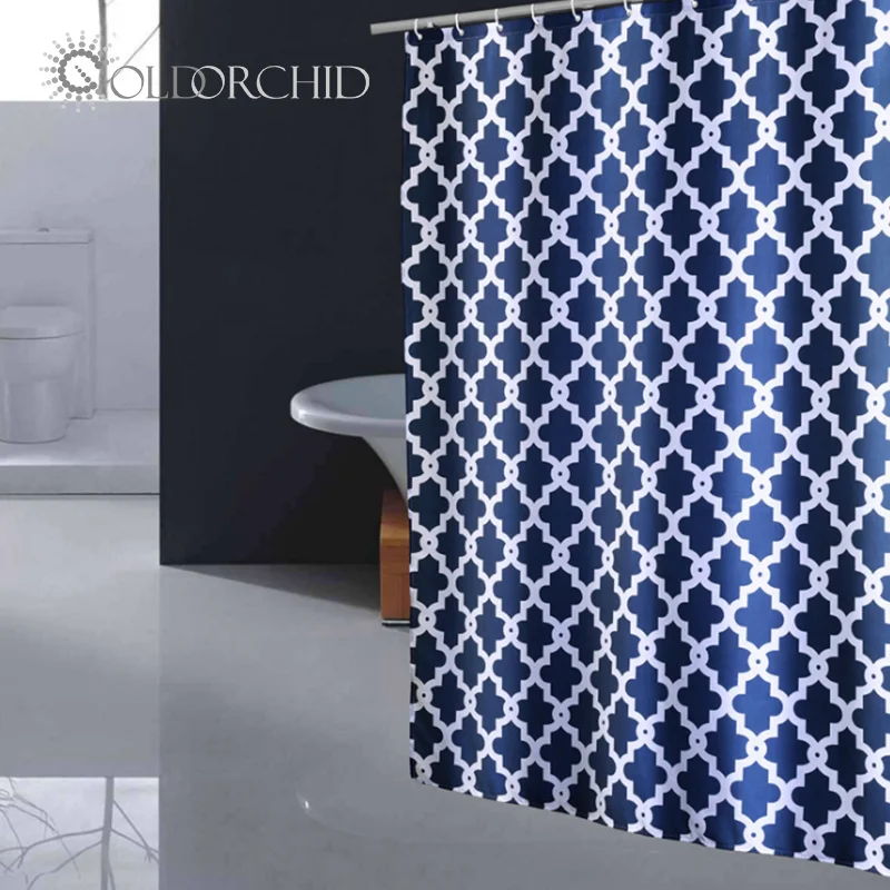 
Waffle weave liner hookless shower curtain transparent shower curtain 