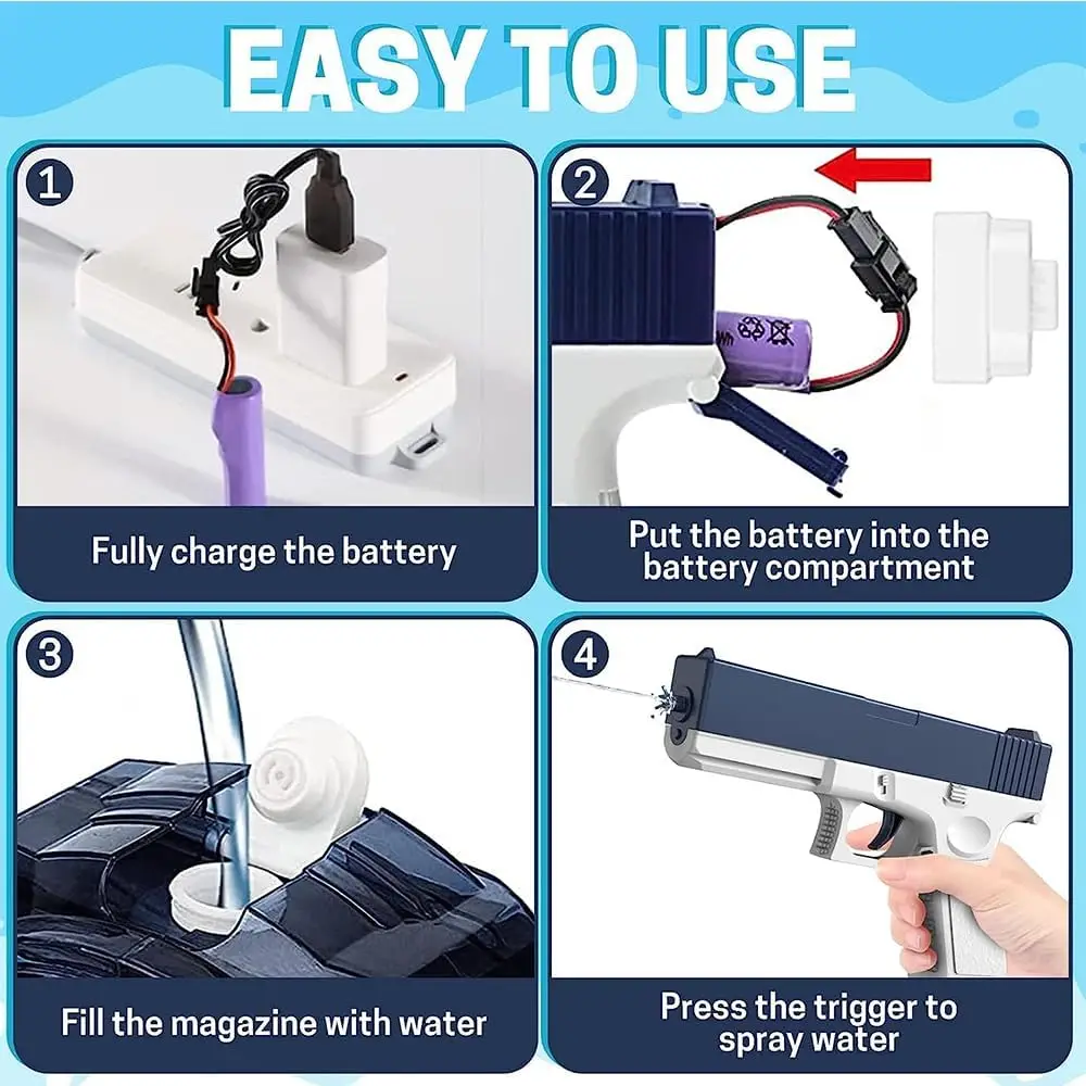 Продажа водяных пистолетов