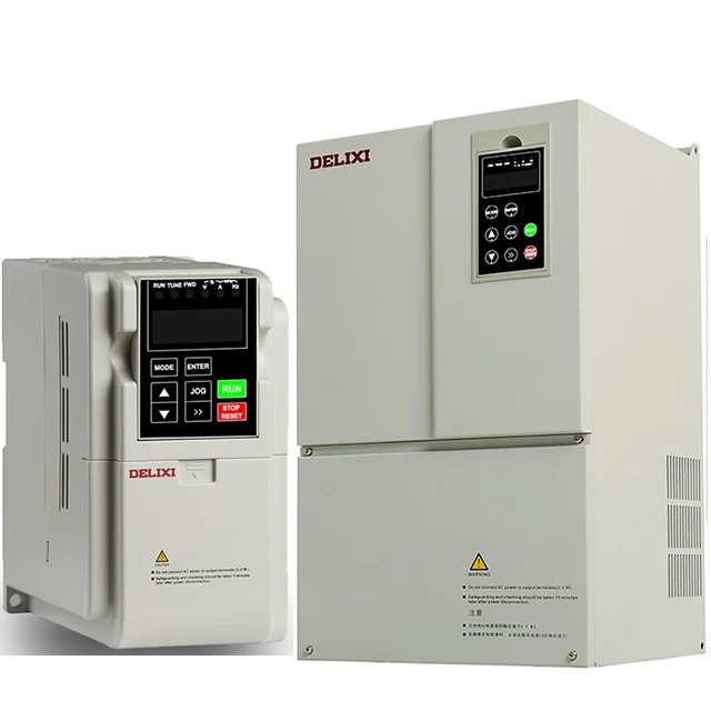 DELIXI Прямая продажа с фабрики 2.2KW 1.5HP 380V Инвертор постоянного тока в переменный Авто со слежением за максимальной точкой мощности VVF циркуляционный солнечный инвертор