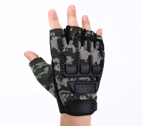 Brown Black Grey Tactical Gloves Specialty Sublimated Shooting Gloves Tactical Large size