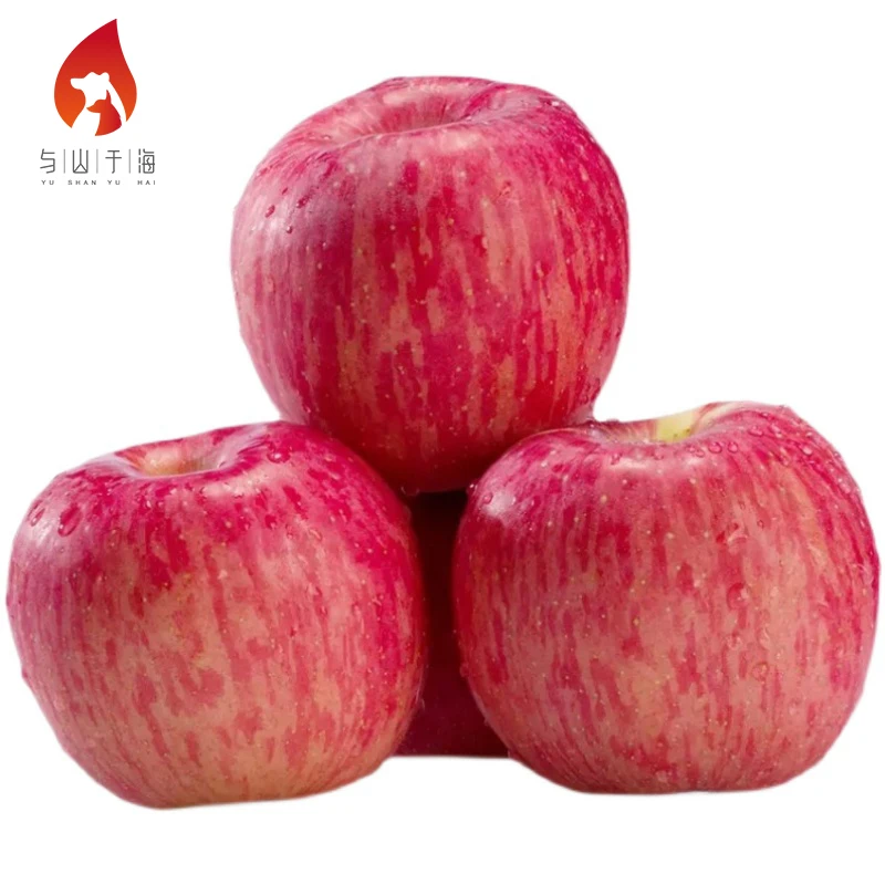Китайские органические красные яблоки Fuji свежие фрукты