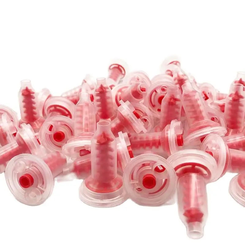 Dentistry Material Dental Impression Nozzles Dynamic Mixing Tips Dentist Silicon Rubber Head Pentamix Mixing Machine