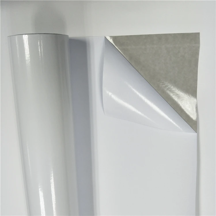 High Quality Durable Monomeric PVC Vinyl Self-Adhesive Poster Material Manufacturer Hot Sale with Pattern Paper