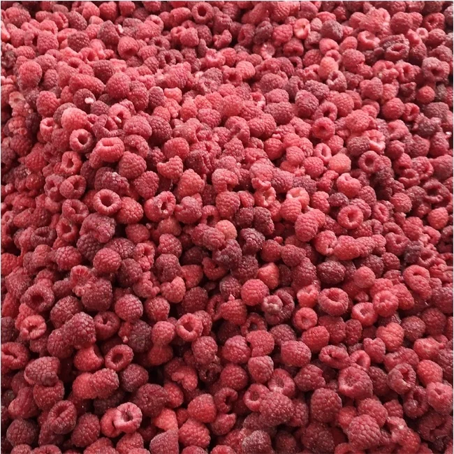 HACCP Certified Frozen IQF Raspberry Whole/ Broken/ Crumbles