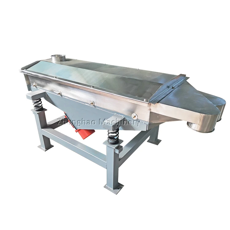 Linear Vibrating Screening Sifter Vibrator Machine For Plastic Linear Screen Manufacturer Sieving Grinding Sieve Machine