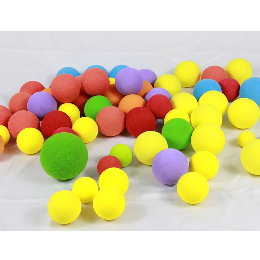 Индивидуальный красочный шарик из пенополиуретана EVA для шарикового бассейна