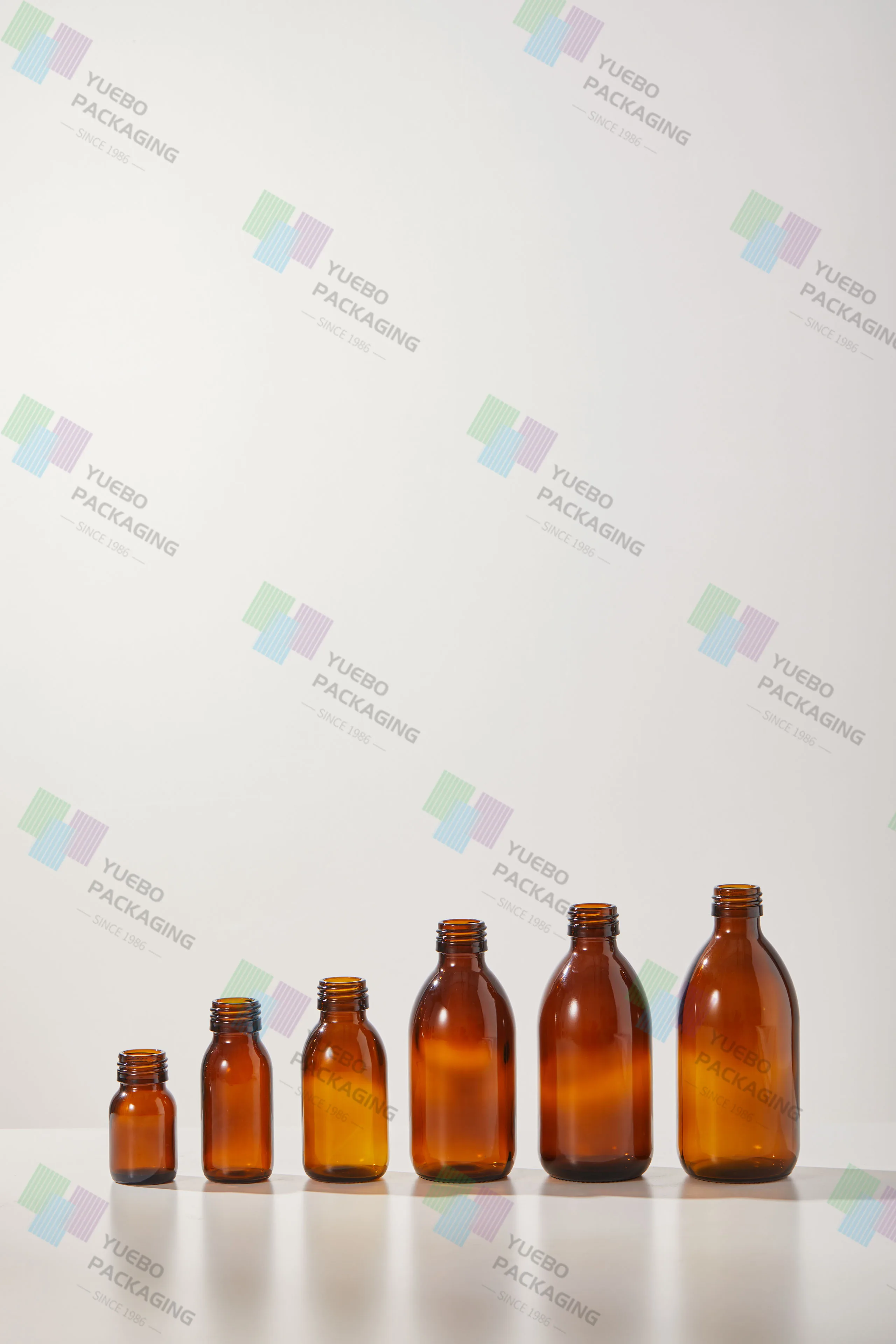 Wholesale 30ml 60ml 100ml 125ml 150ml 200ml Amber Oral Liquid Medicine Pharmaceutical Syrup Vial Ferment Glass Bottles Supplier