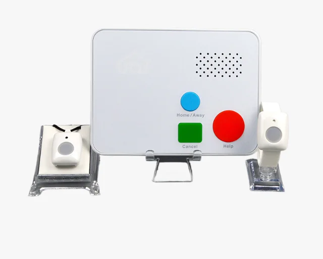 4G Intelligent alarm system - with elder fall detection and sos emergency button - can call for help with one click